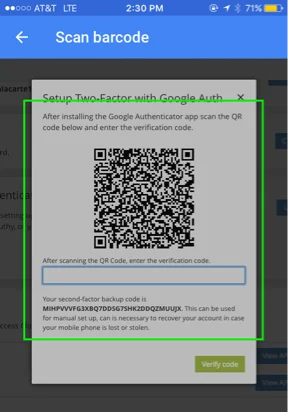 You can now use Google Authenticator and any TOTP app for Two-Factor Authentication Embedded Image - mVsZ1a