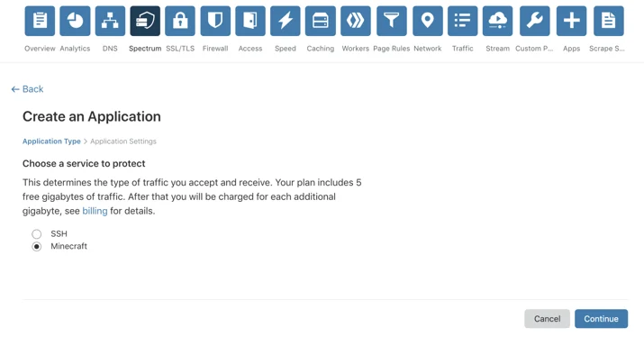 Cloudflare for SSH, RDP and Minecraft Embedded Image - DOLZwI