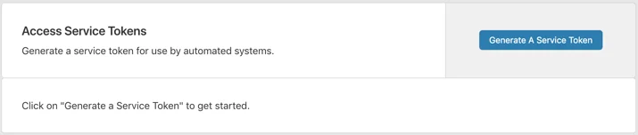 Give your automated services credentials with Access service tokens Embedded Image - m4SDAu