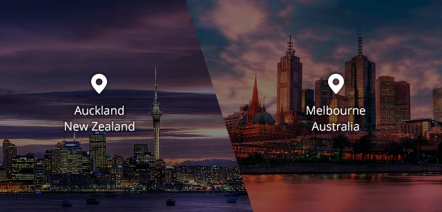 Oceania Redundancy: Auckland and Melbourne data centers now online